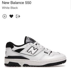 Brand new in box New Balance 550 - 6.5 men’s (2021 Oreo edition)